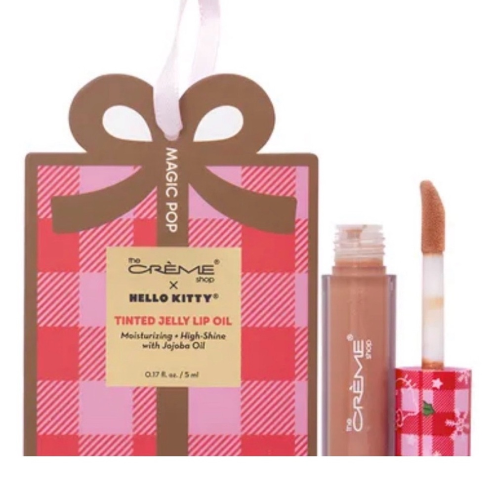 The Crème Shop x Hello Kitty Tinted Jelly Lip Oil - Tan